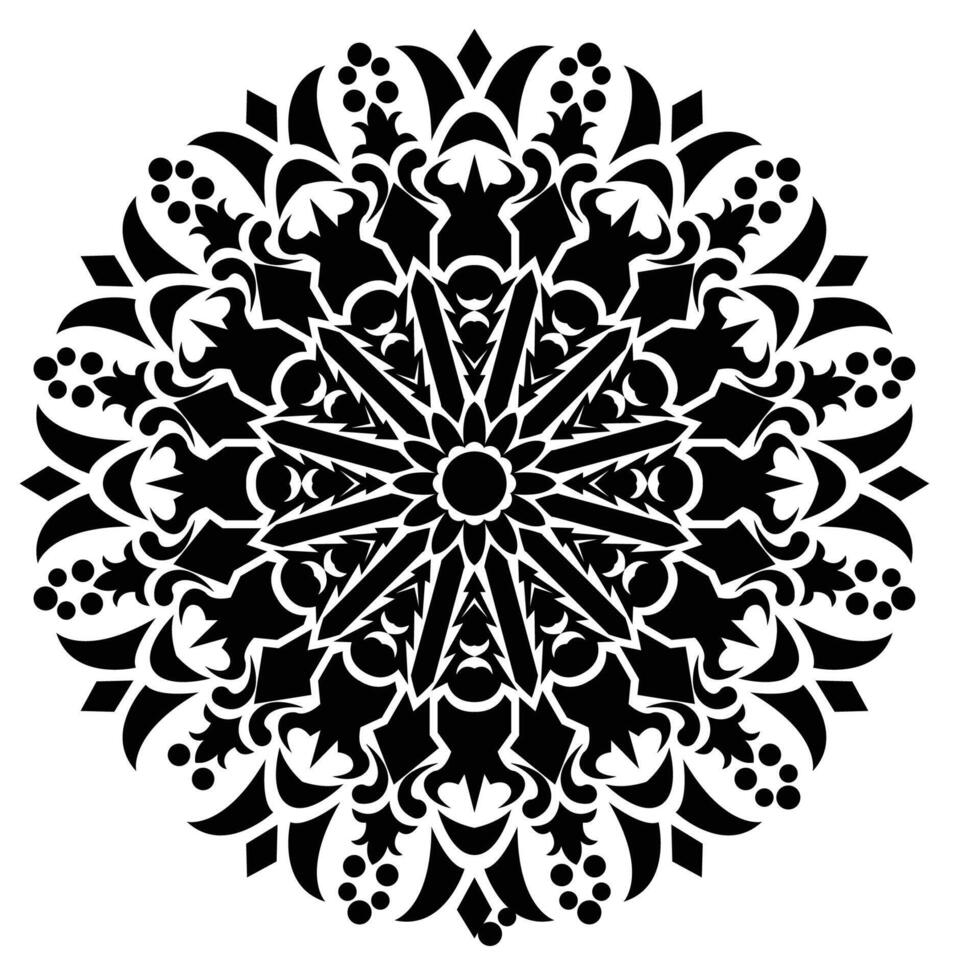 The Illustration of Muscle Ornate vector