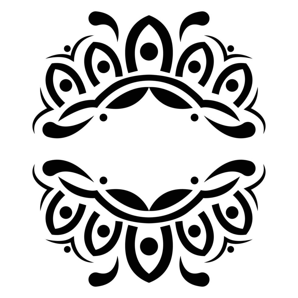 The Illustration of Queen Bee Ornate vector