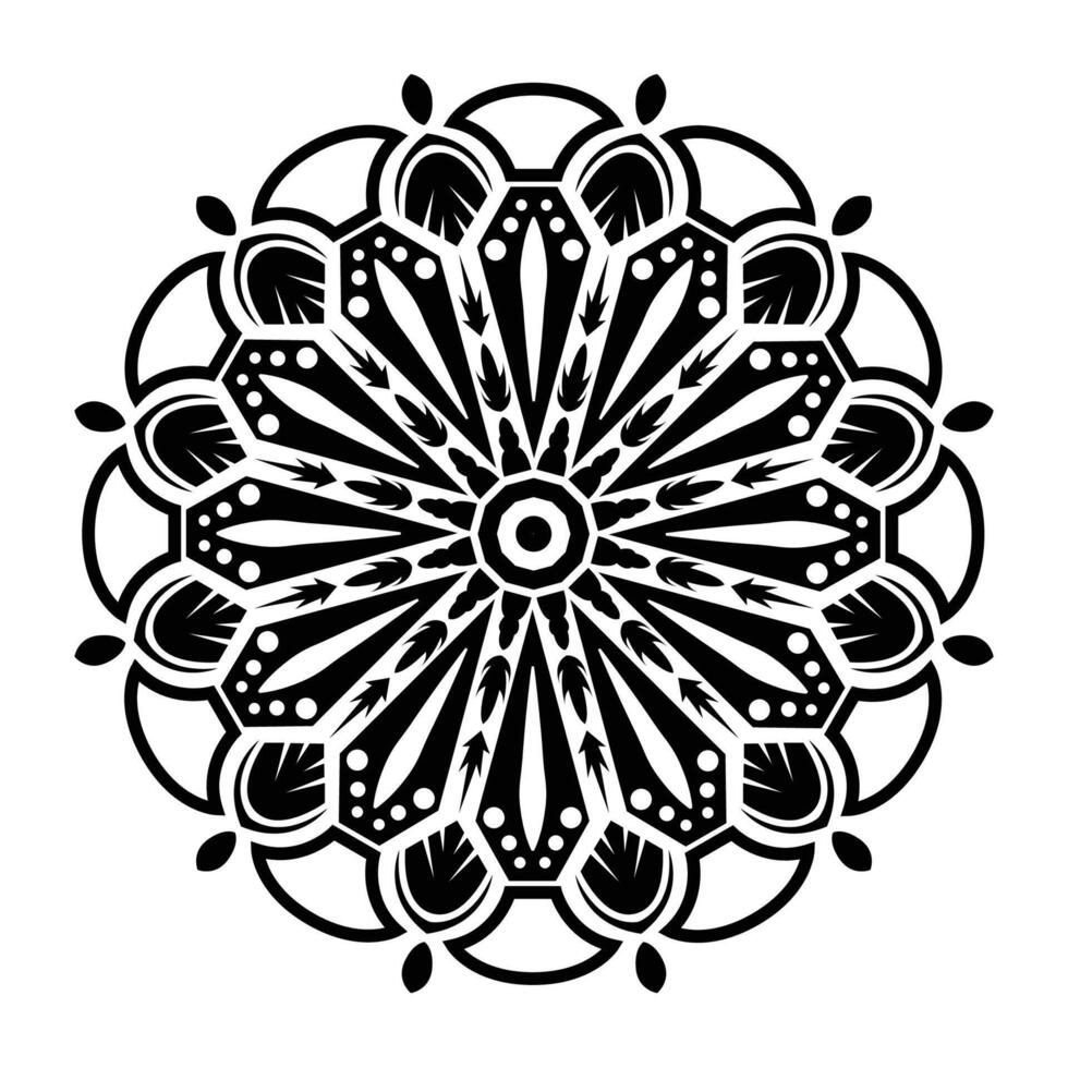 The Illustration of Shield Knight Ornate vector