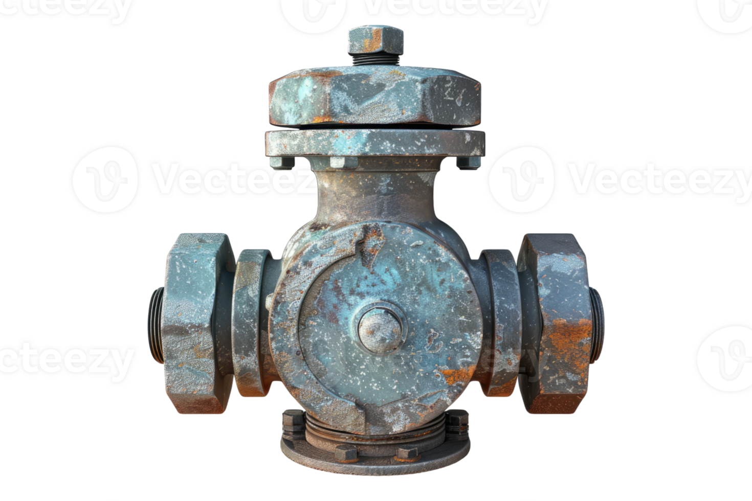 Ball valve isolated on transparent background png
