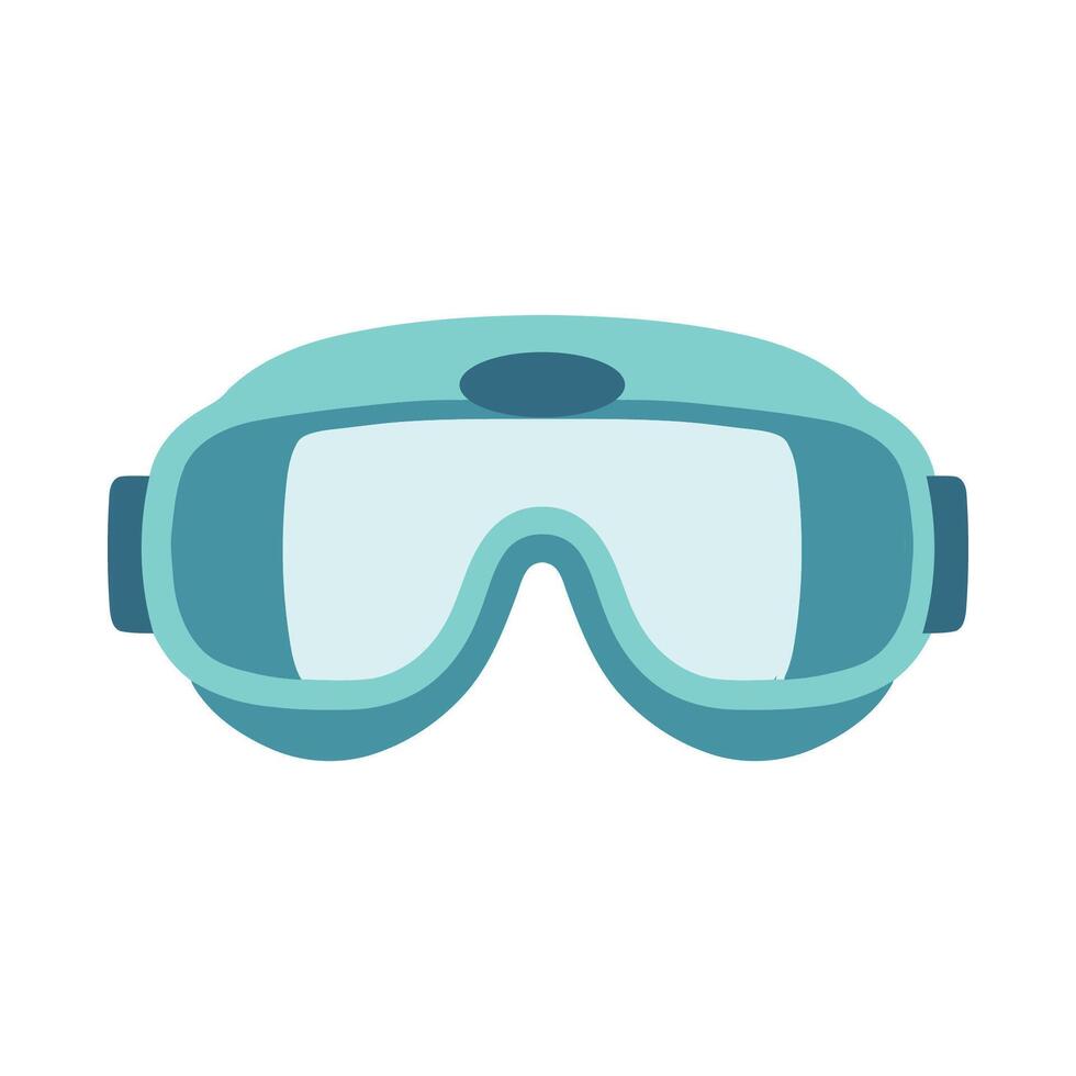 goggles on a white background vector