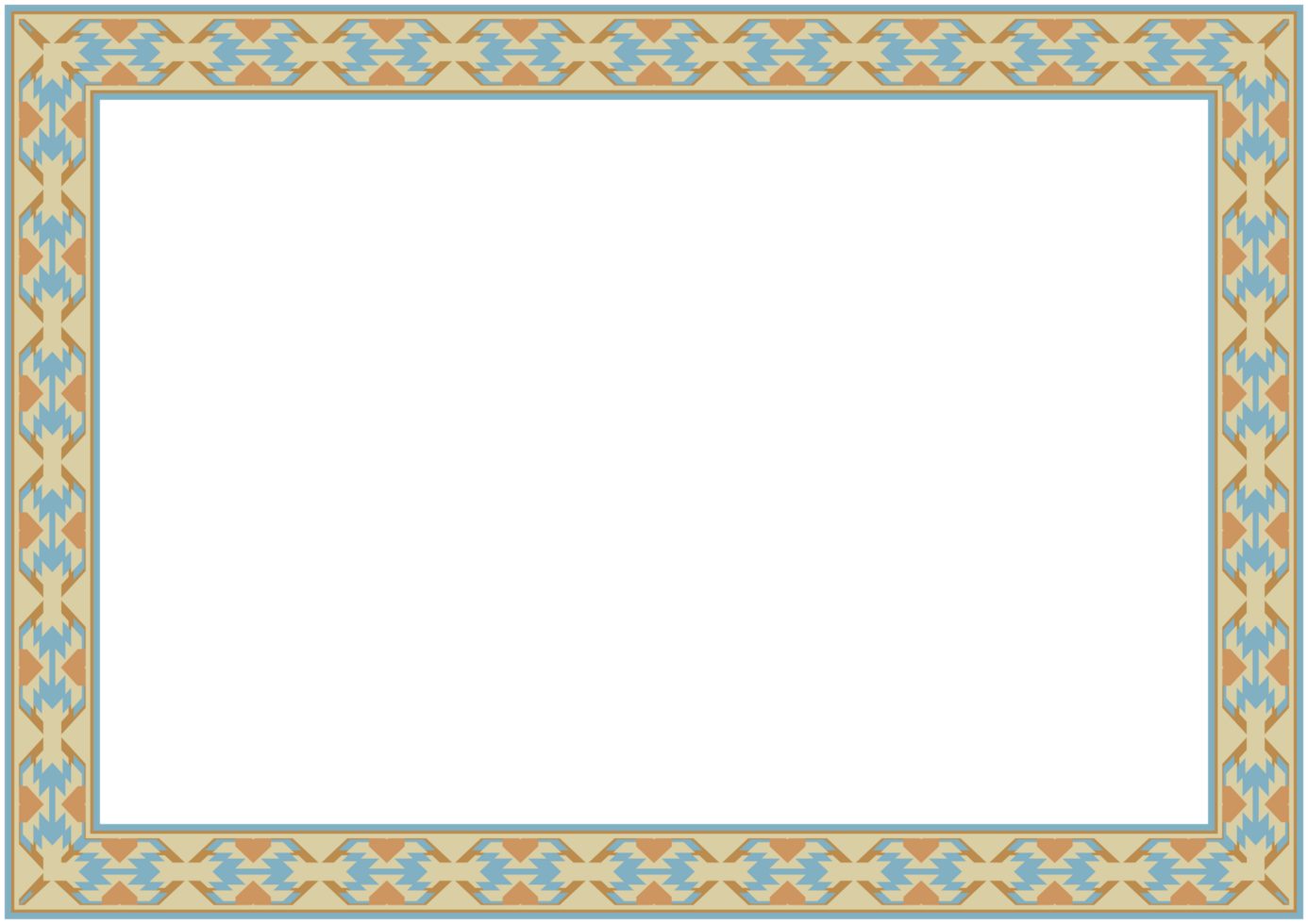 Beautifully designed borders, frames for greeting cards png