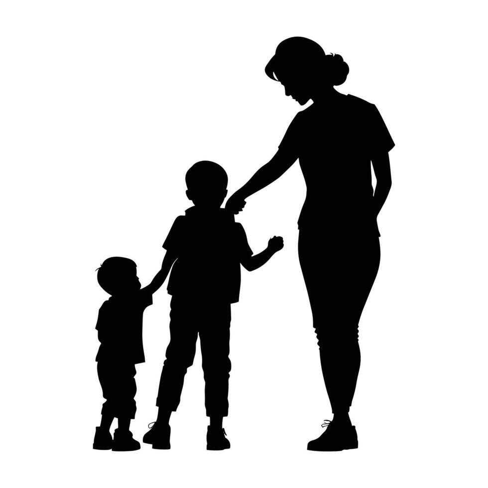 mother dayfamily Recovered vector