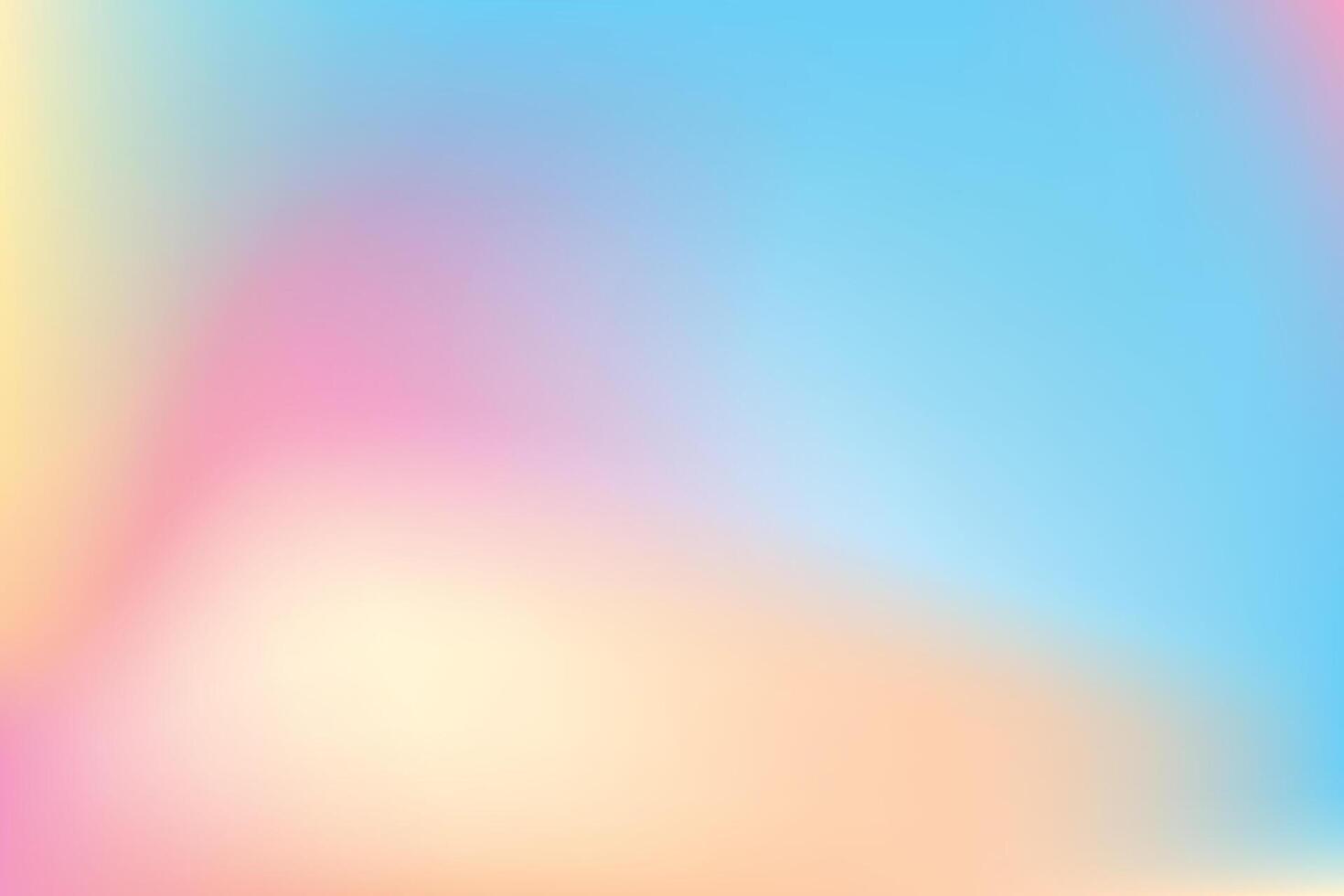 Soft Abstract Gradient of Pastel Colors vector