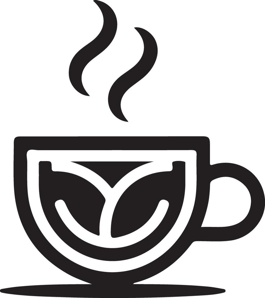 Create a logo for a coffee company with coffee cup vector