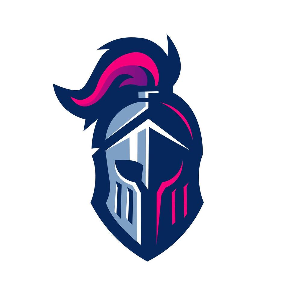 Head Spartan Warrior symbol Logo Design vector