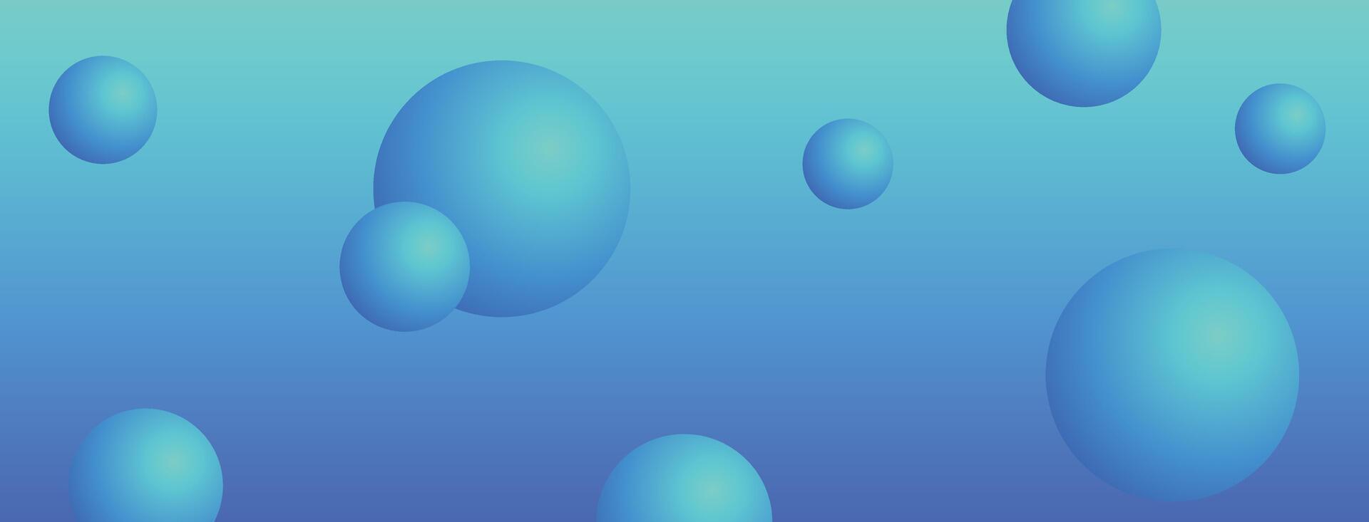 Blue Gradient Background with Abstract Bubbles. ideal for online promotions, digital storefronts, and ecommerce campaigns highlighting exclusive discounts vector