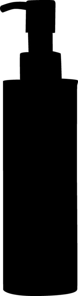 Foundation with a dispenser. vector