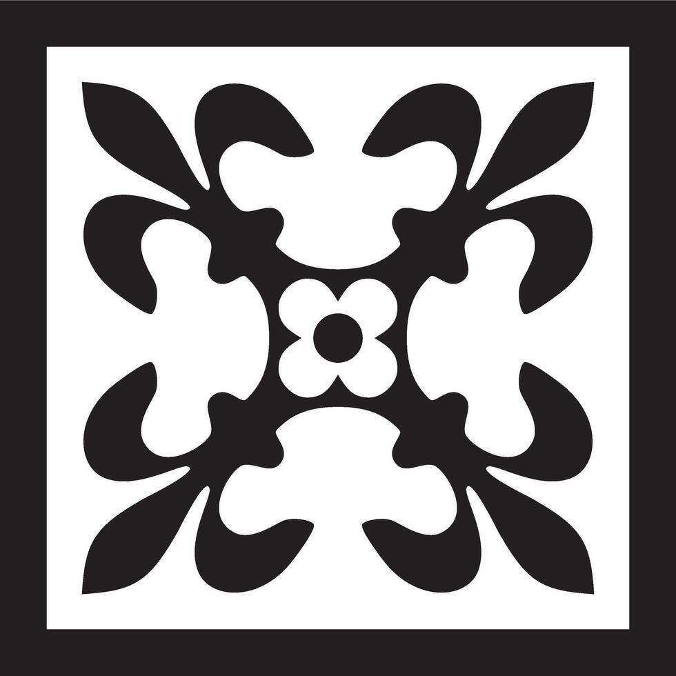 black monochrome ancient Roman ornament elements. Classic European parts of patterns. vector