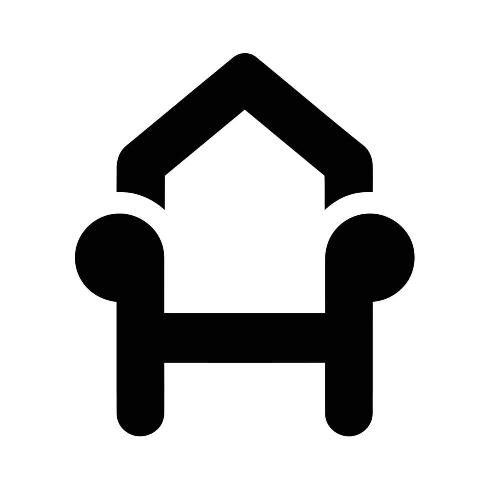 Cozy Home A Comfortable Living Space Icon, Comfortable Living Space Logo Design vector