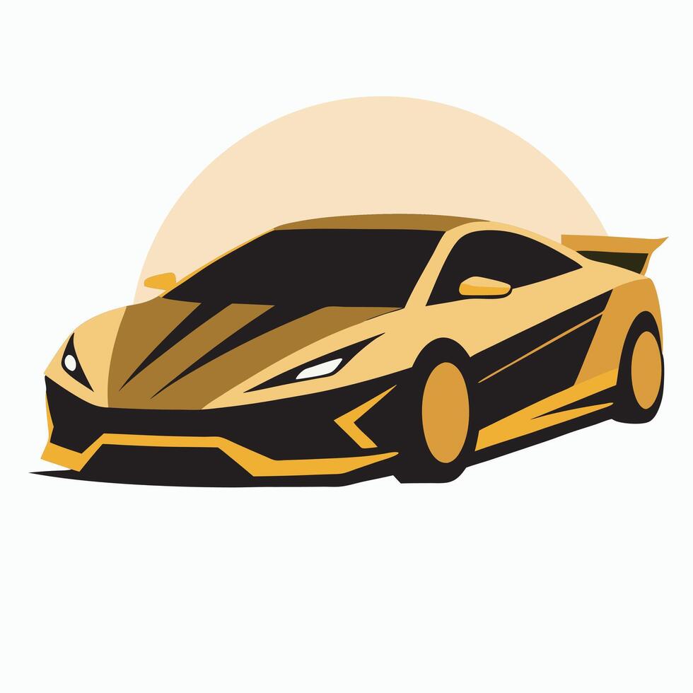 modern car design graphic art vector