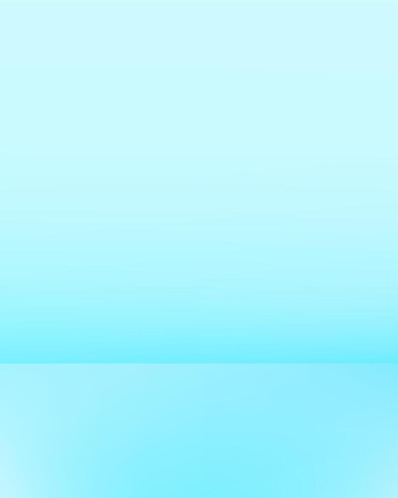 Blue and light blue color abstract gradient background. Wallpaper design vector