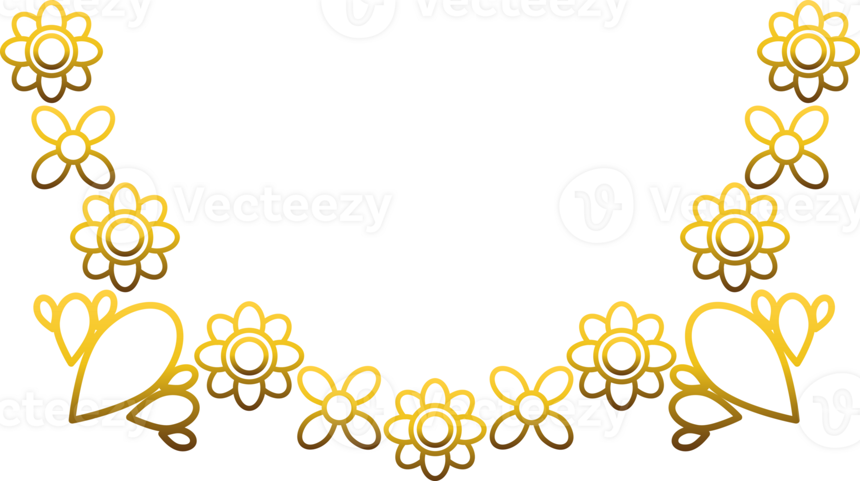 Graceful Bloom Frame png