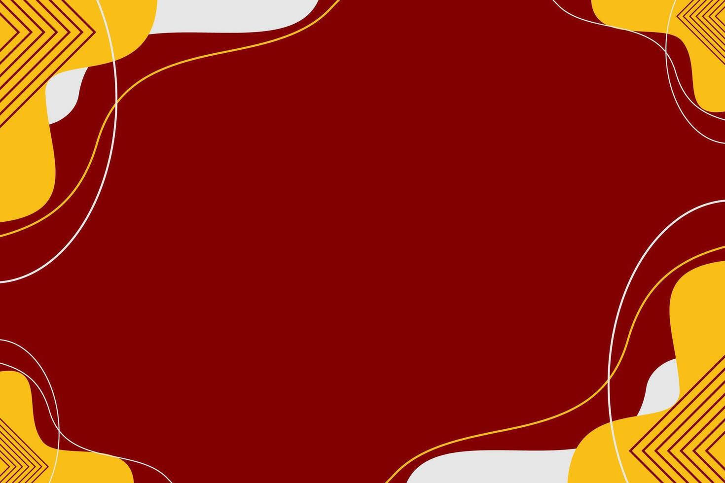 Abstract background with yellow and red lines vector