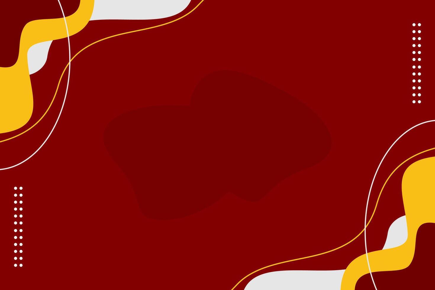 A red and yellow background with a wavy pattern vector