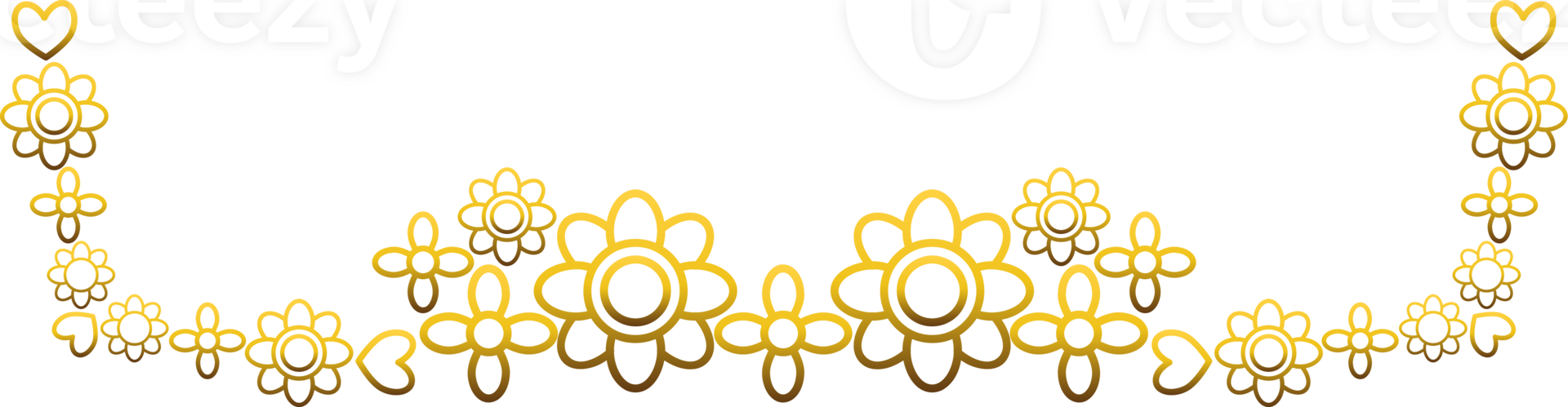 Royal Floral Frame png