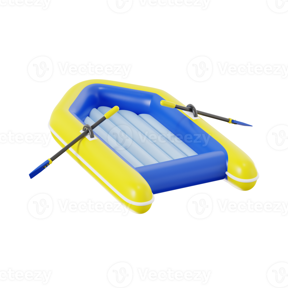 3D Life Boat Model for Rescue and Safety png