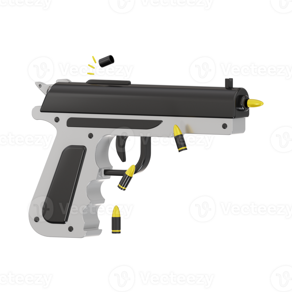 Firearm Icon for Security and Safety png
