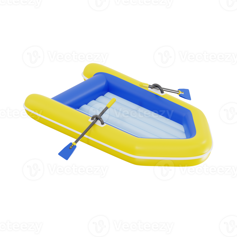 Realistic Life Boat Design for Emergency Response png