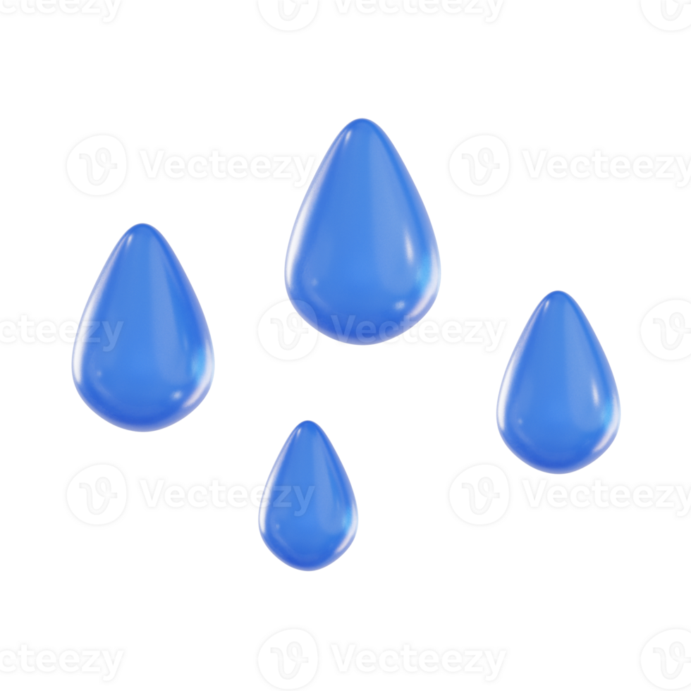 Light Drizzle with Raindrops png