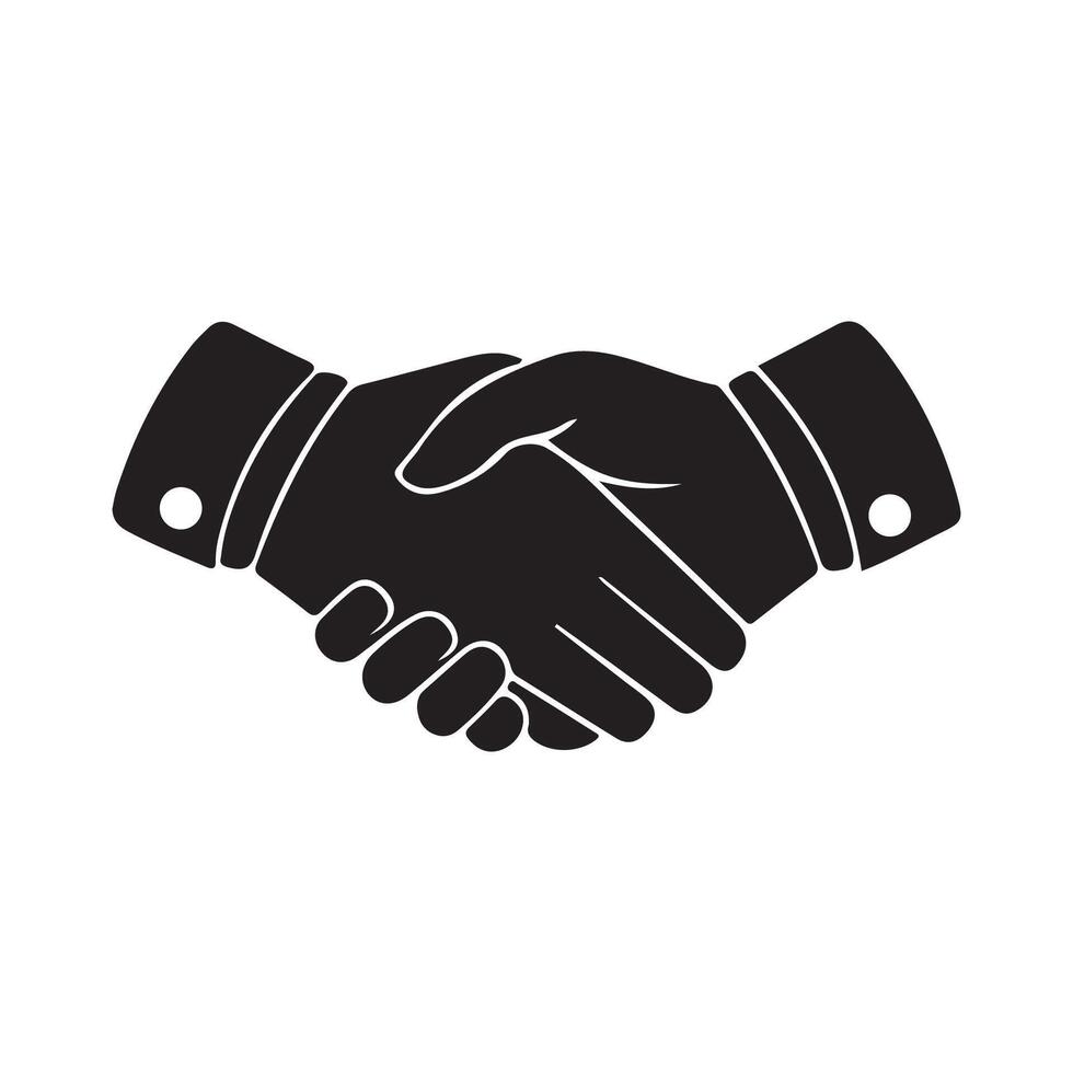 Handshake icon,illustration eps 10 vector