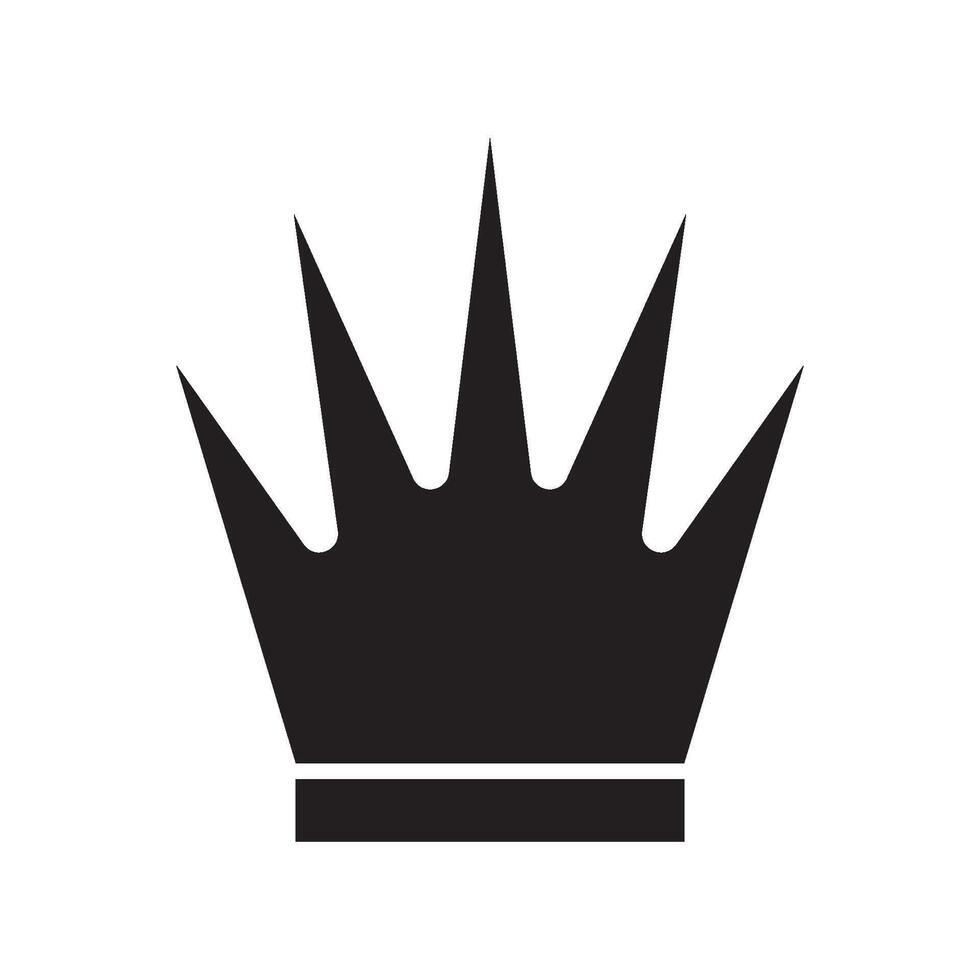 Crown logo design element vector