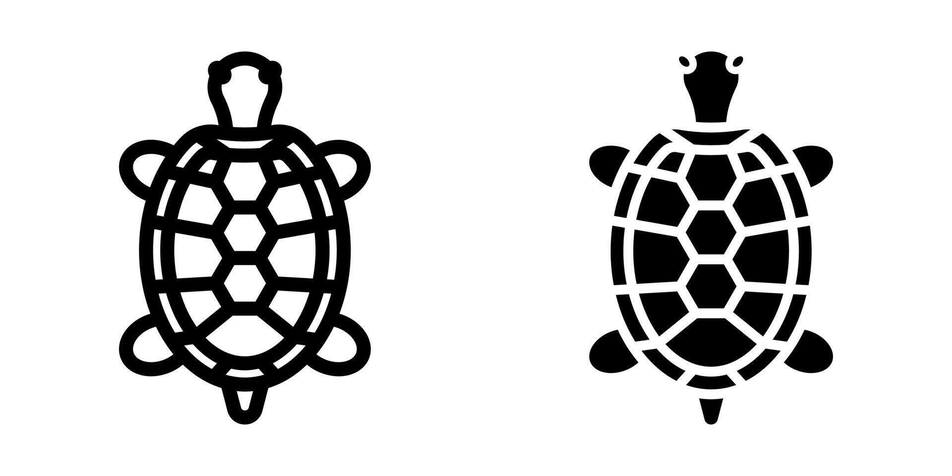 Turtle icon. for mobile concept and web design. illustration vector