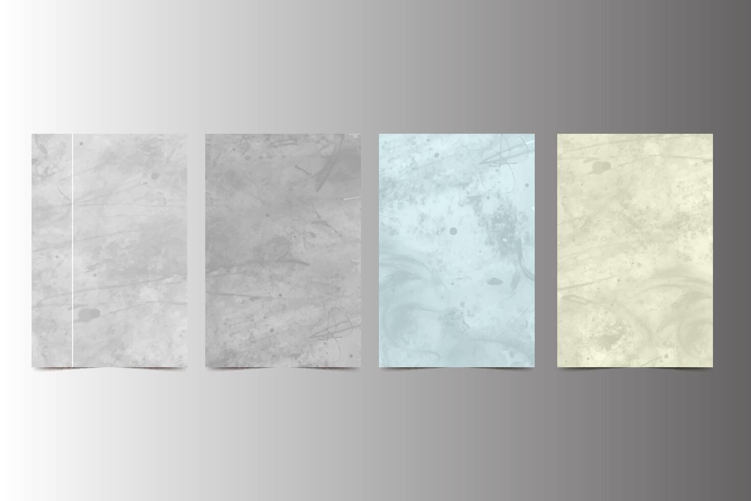 abstract shapes grunge papper covers collection vector