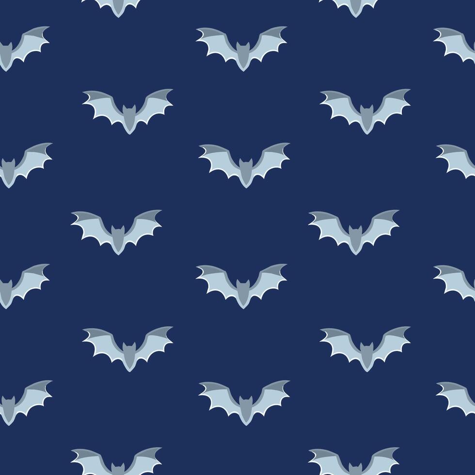 Bat pattern design vector