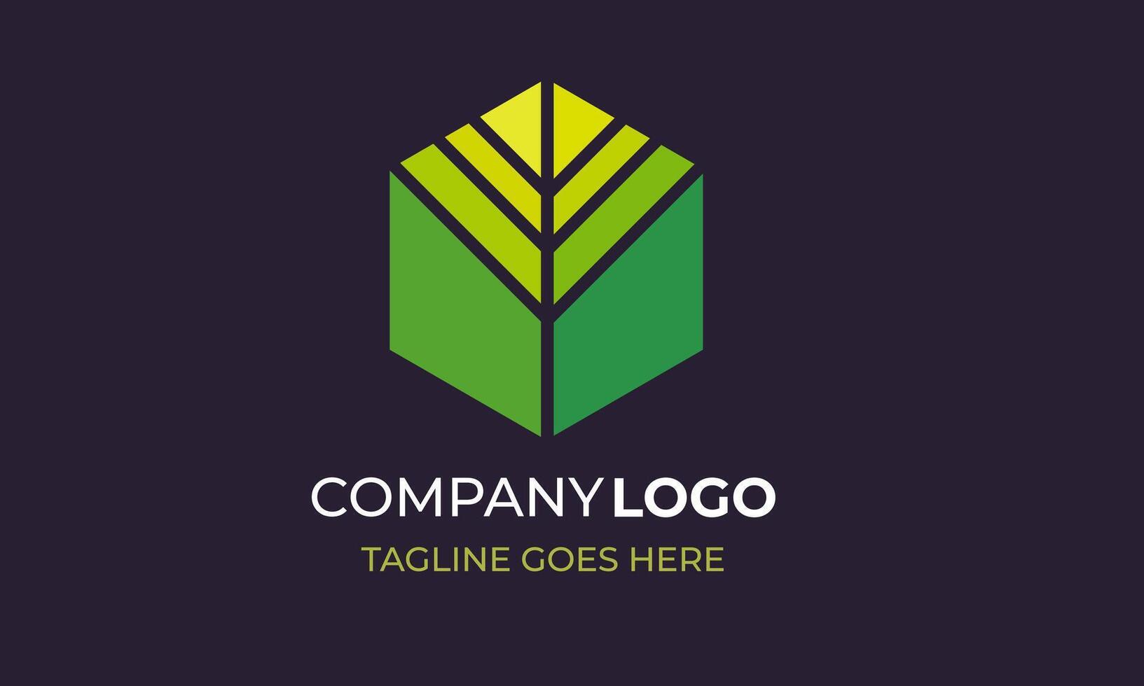 Organic Abstract Nature Logo for Eco-Centric Projects vector
