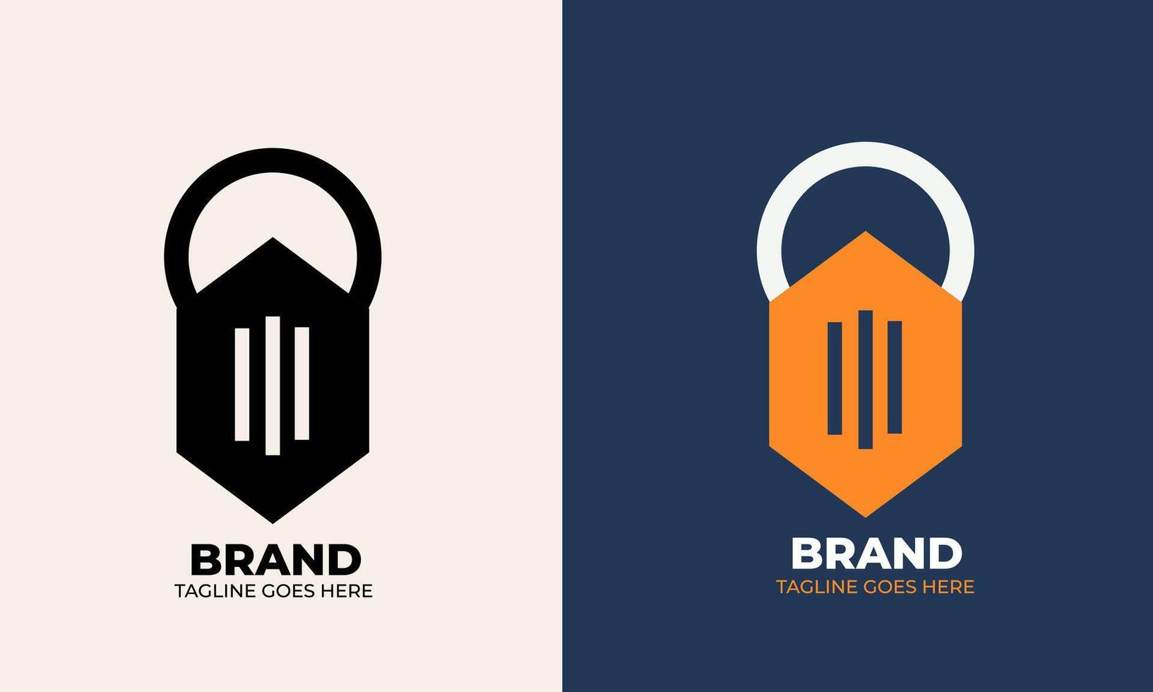 Security Logo Design for Strong and Reliable Brand Identity vector