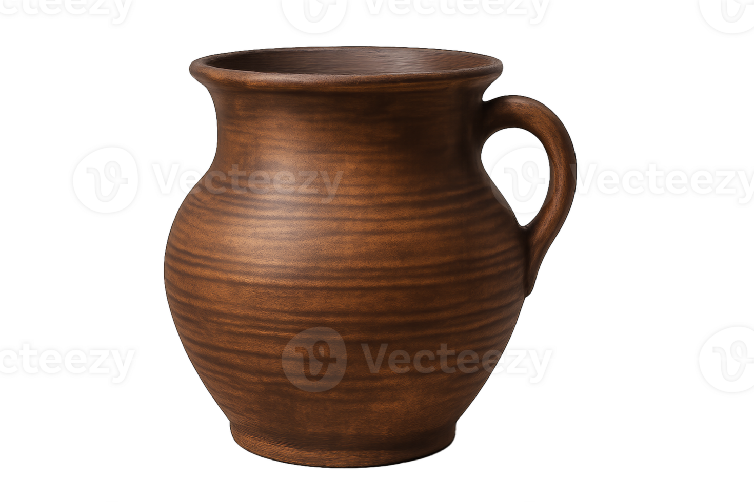 Artisanal Pottery Showcase of Simple Craftsmanship with Earthy Tone png