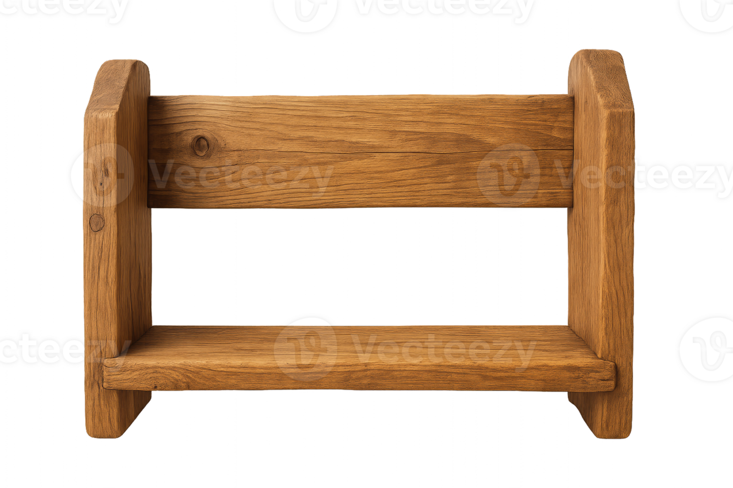 Simple Handmade Wooden Shelf for Minimalist Home Decor png