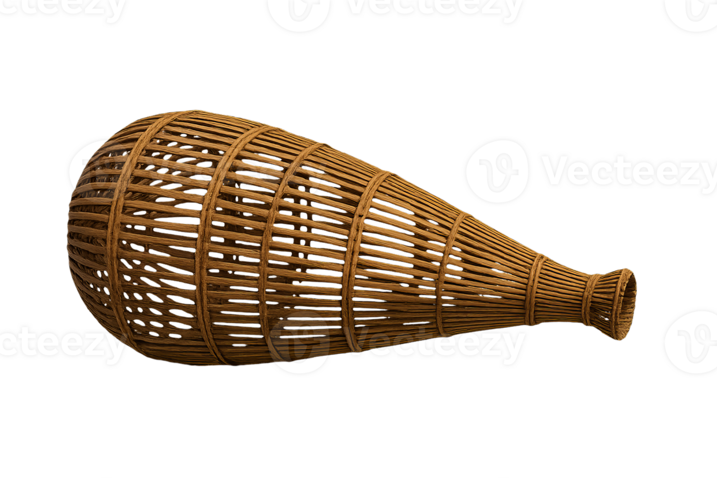 Ancient Fish Trap Made from Simple Materials for Catching Fish png