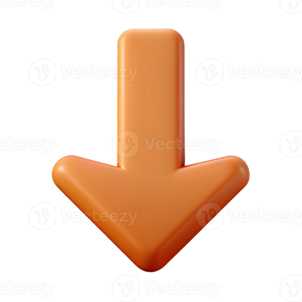 stunning unparalleled Arrow down icon. Straight downward arrow. Single-weight stroke with Scalable Design. png