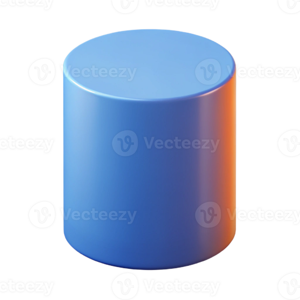 impressive energetic bohemian Minimal geometric cylinder, crisp edges, flat color with Scalable Design. elite png