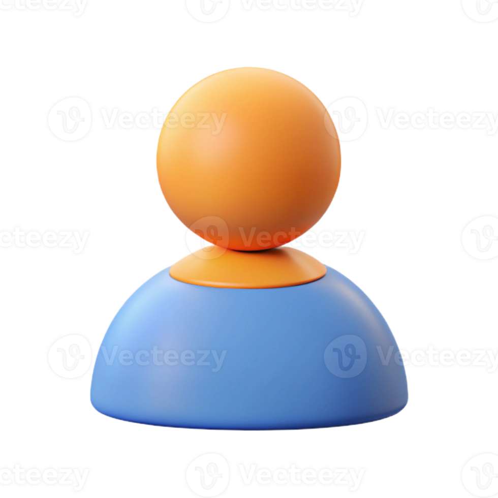 gorgeous celebrated Pictogram of a user icon. Minimal, symmetrical, flat color with Scalable Design. png