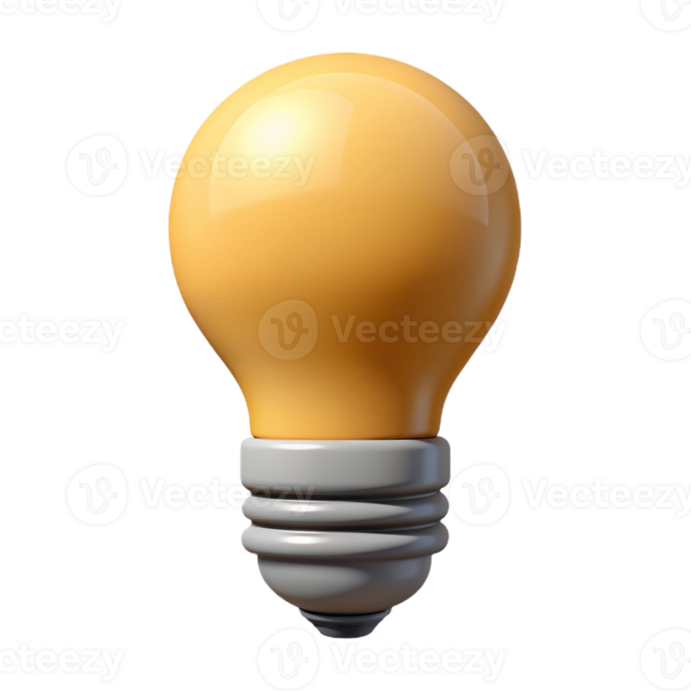 harmonious radiant Minimal outline of a lightbulb. Clean lines, with Scalable Design. ultra HD png