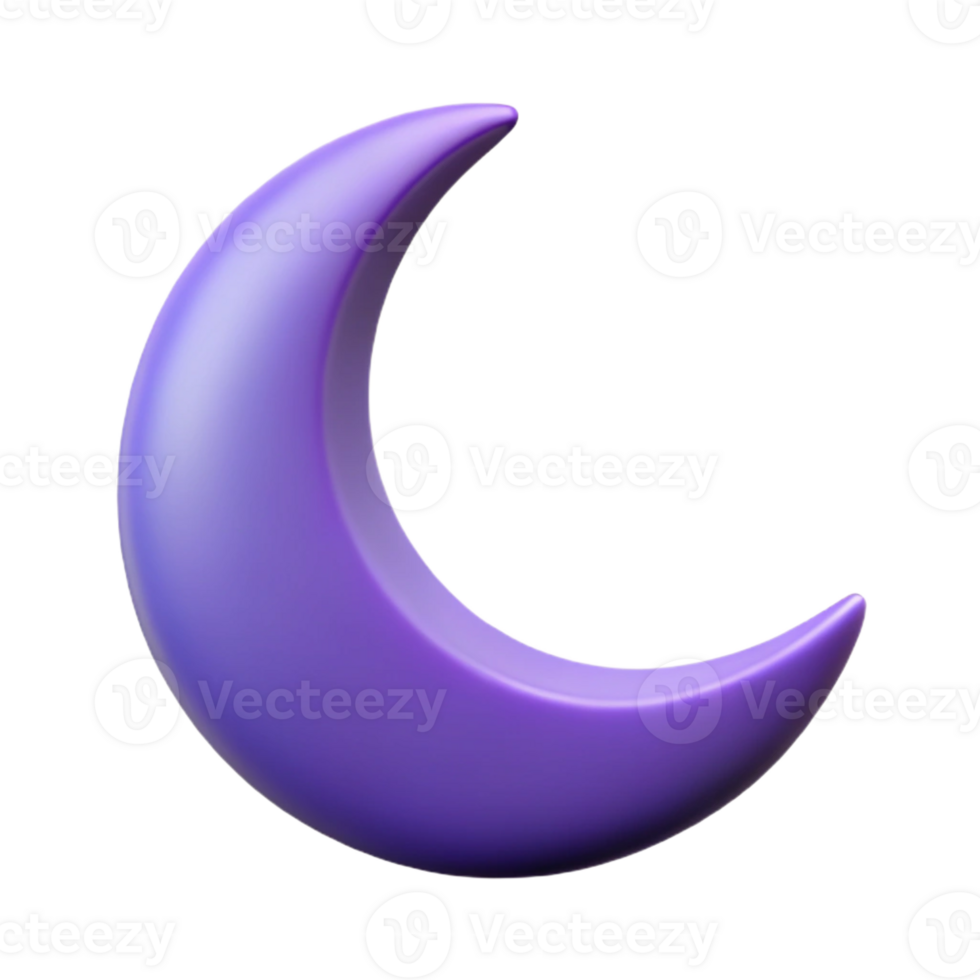striking romantic classic Scalable, minimal design of a crescent moon. Crisp edges, flat color with Scalable Design. authentic png