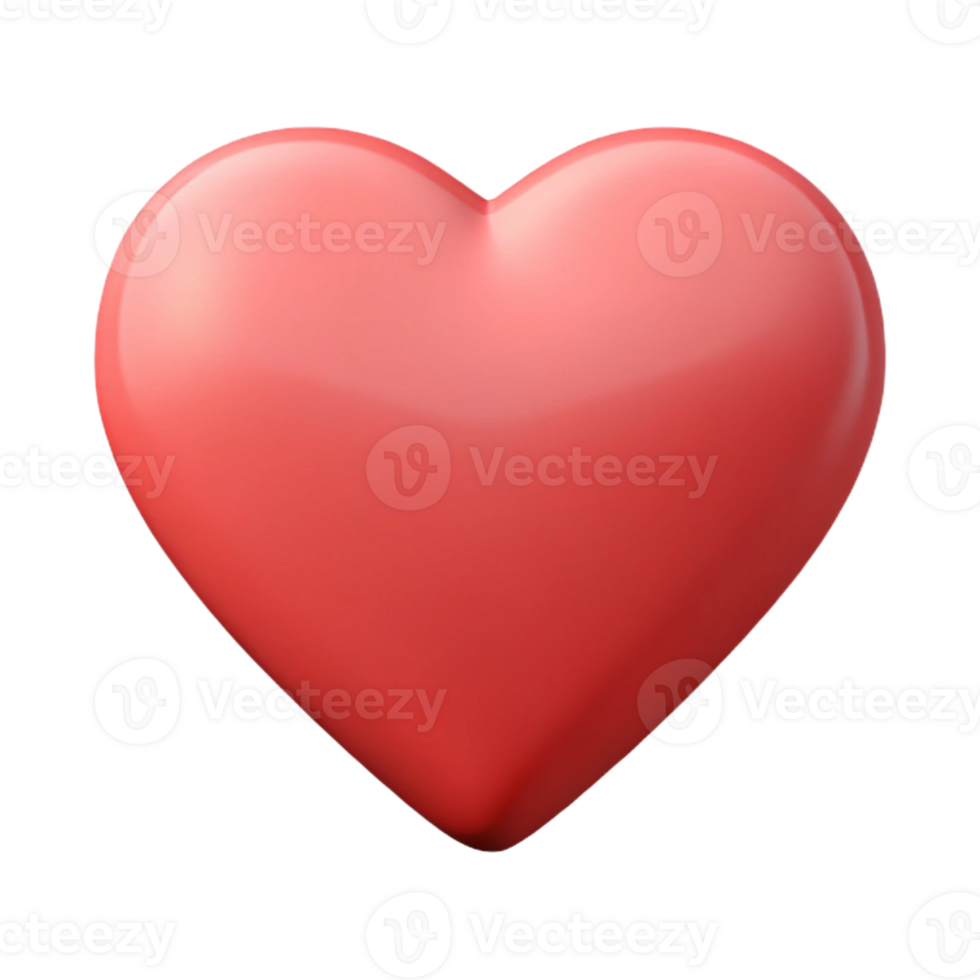 hypnotic bold modern Simple heart shape with symmetrical design. Crisp edges, minimal, flat color with Scalable Design. studio quality png