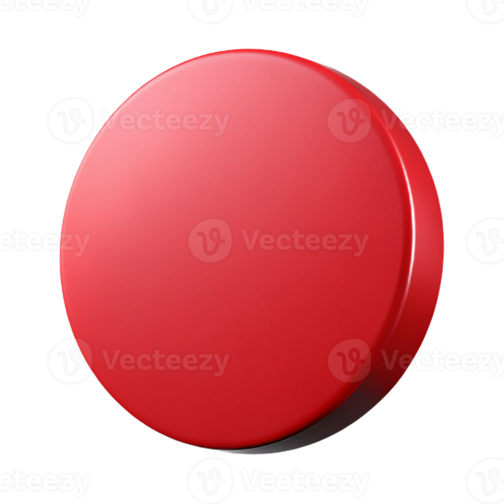 nostalgic dramatic Single red circle, thin black outline. Crisp edges, flat color with Scalable Design. professional png
