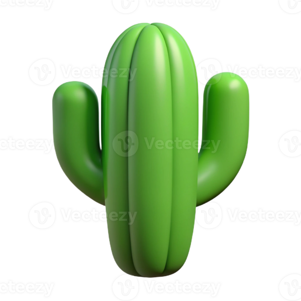 timeless bohemian A flat color green cactus. Clean lines, crisp edges with Scalable Design. genuine png