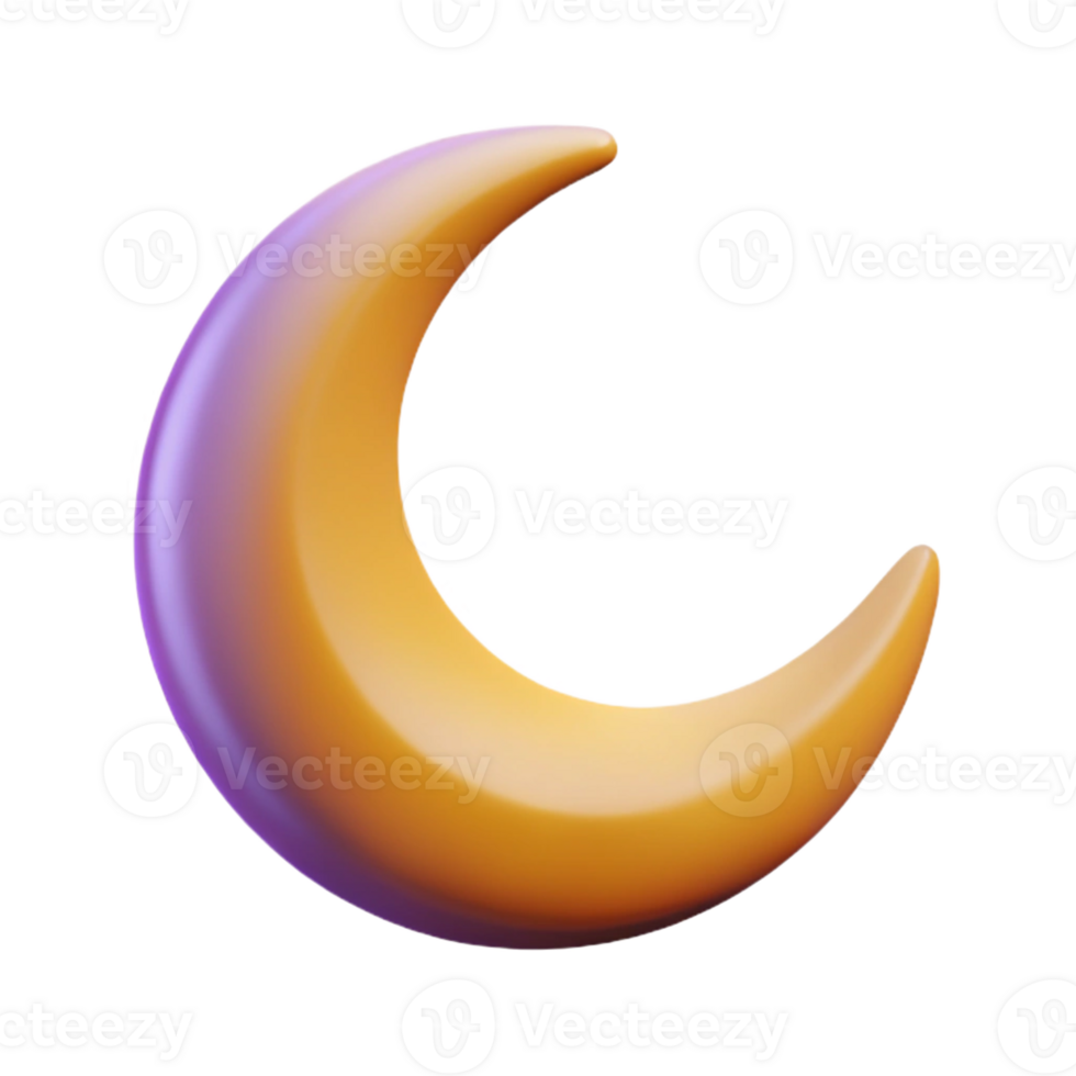 remarkable traditional Monoline crescent moon. Single-weight stroke, clean lines, flat color with Scalable Design. museum quality png