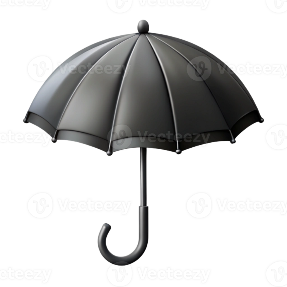 peaceful captivating Scalable umbrella outline, clean lines, flat black, sharp edges with Scalable Design. luxury png