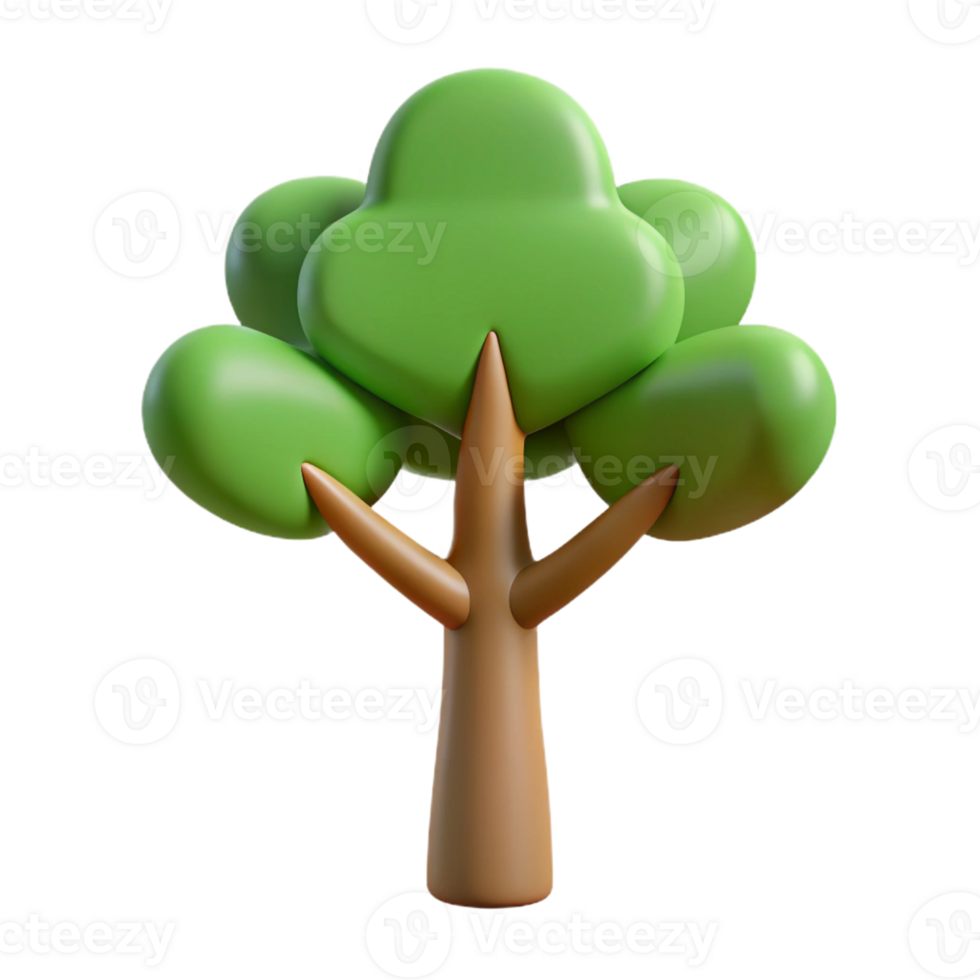 mysterious spectacular A stylized tree icon with circular leaves. Clean lines, with Scalable Design. exclusive png