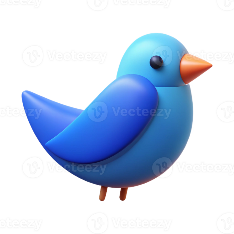 gorgeous acclaimed Abstract bird, simple shapes, flat blue. Clean lines, minimal with Scalable Design. png