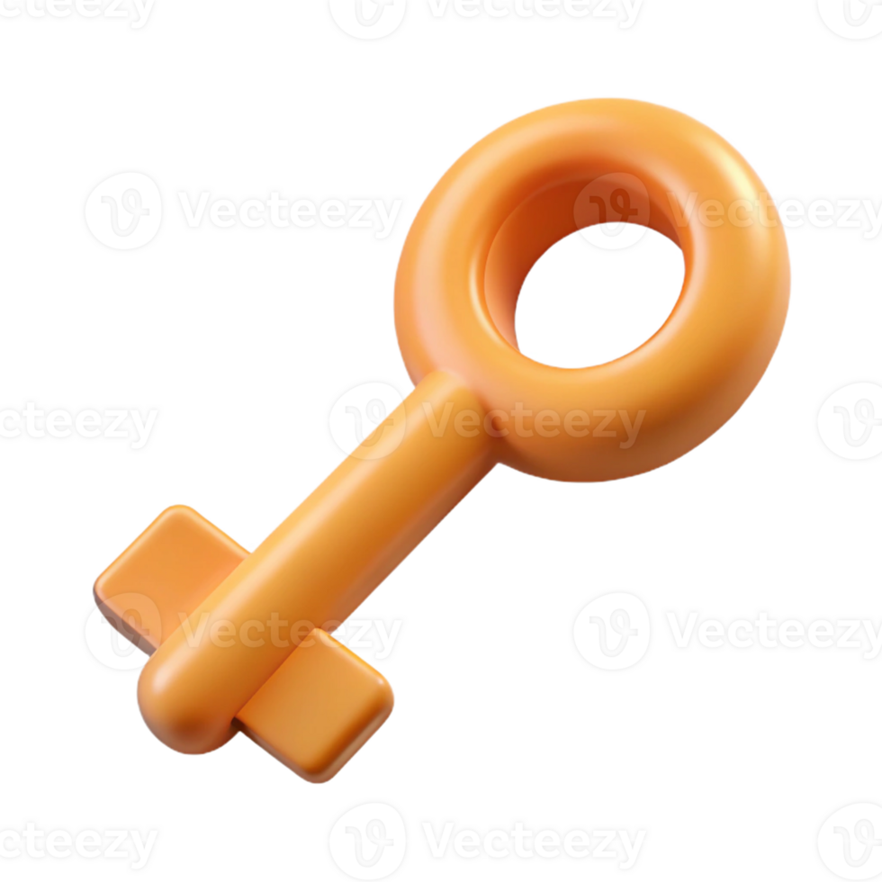 vibrant notable Minimal line art of a key. Single-weight stroke, with Scalable Design. png