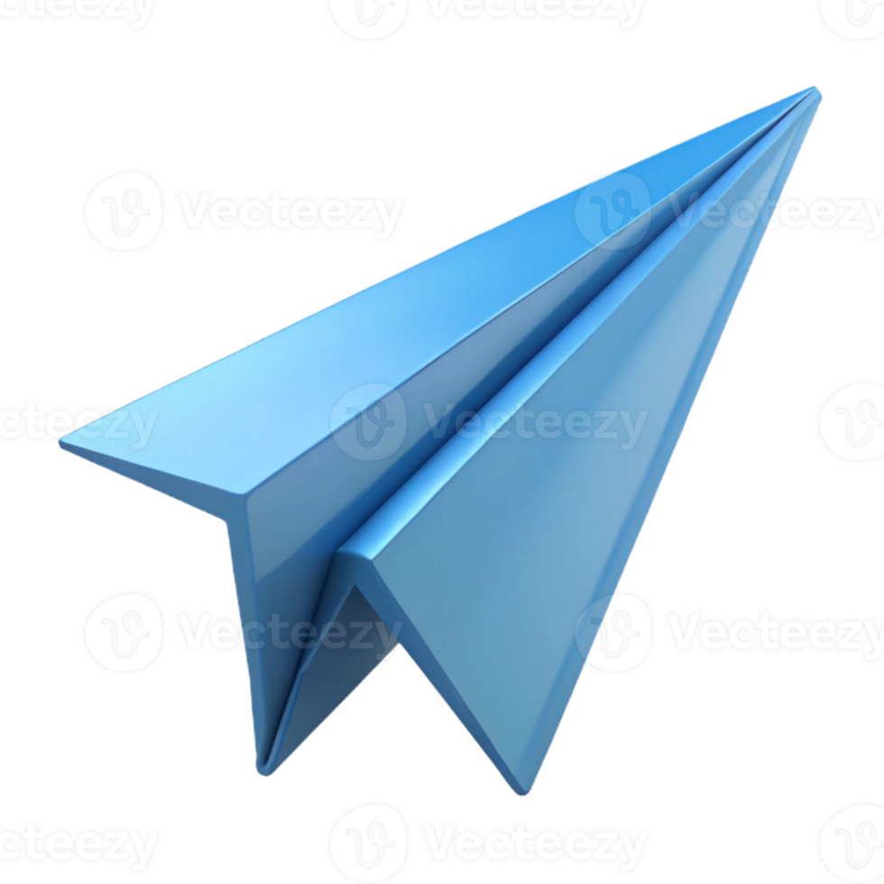 majestic industrial Simple outline of a paper airplane. Single-weight stroke, crisp edges, with Scalable Design. high quality png