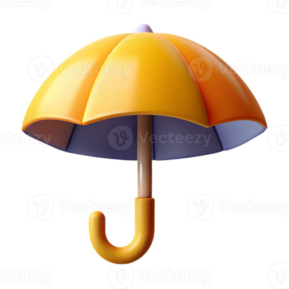 calm enchanting Abstract umbrella symbol. Clean lines, minimal design, with Scalable Design. high resolution png