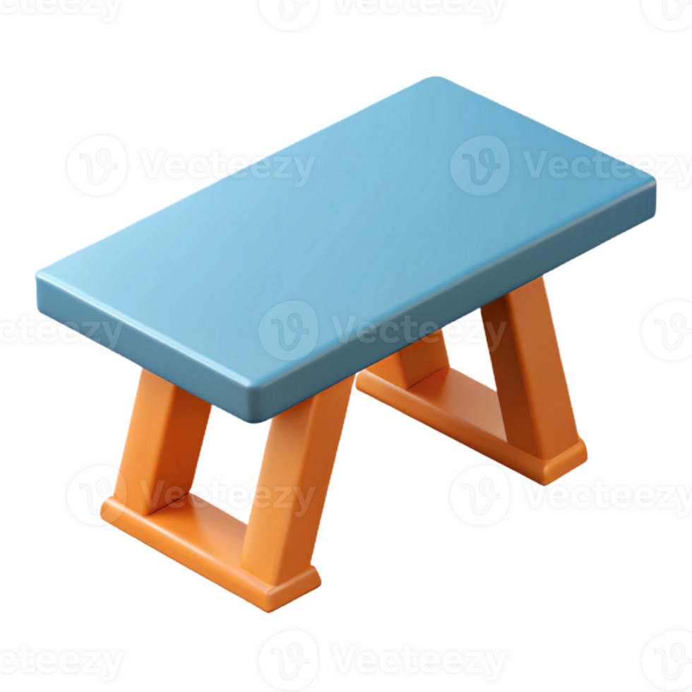 intense impressive Geometric rendering of a table. Single-weight stroke, crisp edges, flat color with Scalable Design. refined png